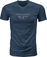 Polera Fly F-Wing Tee Midnight Navy/Grey