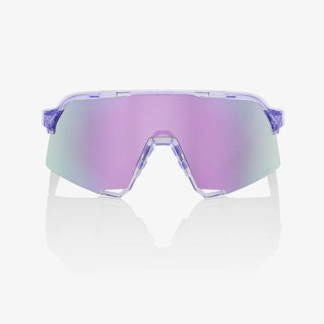 Lentes Ciclismo 100% S3 Polished Translucent Lavender - Hiper Lavender Mirror Lens