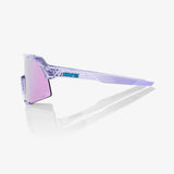 Lentes Ciclismo 100% S3 Polished Translucent Lavender - Hiper Lavender Mirror Lens