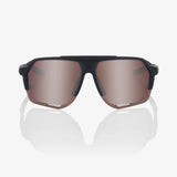 Anteojos 100% Norvik Soft Tact Crystal Black - Hiper Crimson Silver Mirror Lens