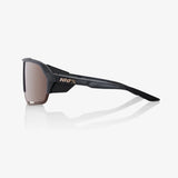 Anteojos 100% Norvik Soft Tact Crystal Black - Hiper Crimson Silver Mirror Lens