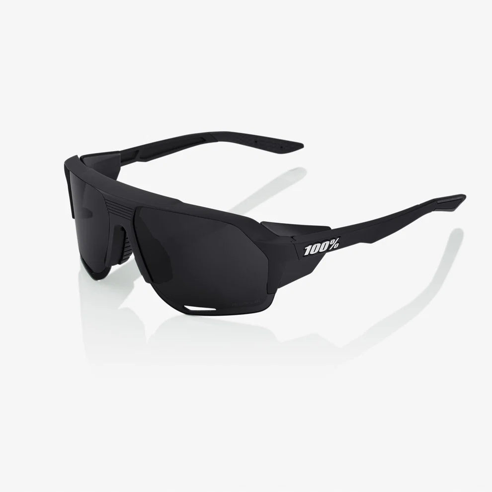 Anteojos 100% Norvik - Matte Black - Grey Peakpolar Lens - Os