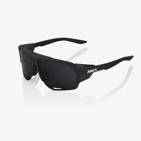 Anteojos 100% Norvik - Matte Black - Grey Peakpolar Lens - Os