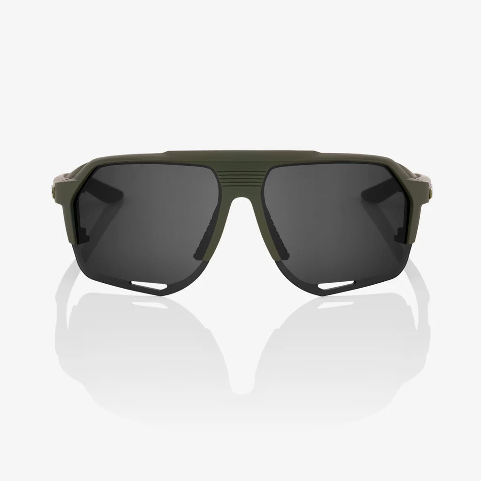 Anteojos 100% Norvik Soft Tact Army Green - Smoke Lens