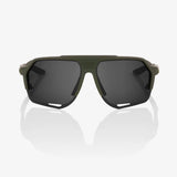 Anteojos 100% Norvik Soft Tact Army Green - Smoke Lens