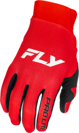 Guantes Fly Racing Pro Lite Red/White