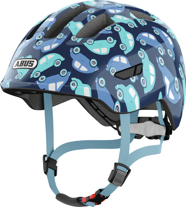 Casco Bicicleta Abus Niño Smiley 3.0 LED Azul Car