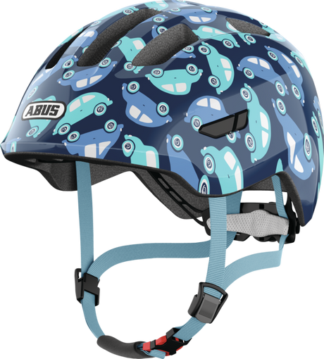 Casco Bicicleta Abus Niño Smiley 3.0 LED Azul Car