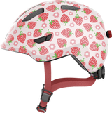 Casco Bicicleta Abus Niño Smiley 3.0 LED Rosa Frutilla