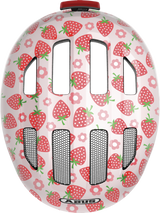 Casco Bicicleta Abus Niño Smiley 3.0 LED Rosa Frutilla