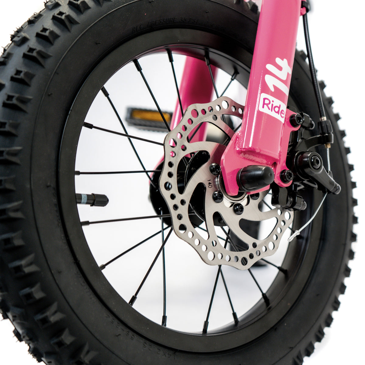 Bicicleta Niño 2 en 1 Dual Ride 14 - White/Pink
