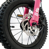 Bicicleta Niño 2 en 1 Dual Ride 14 - White/Pink