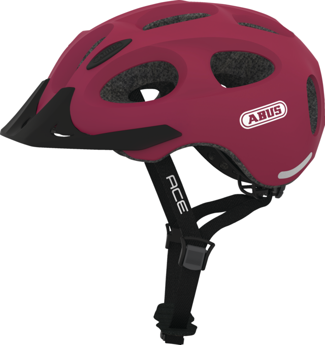Casco Bicicleta Abus Youn-I Ace Rojo Cher