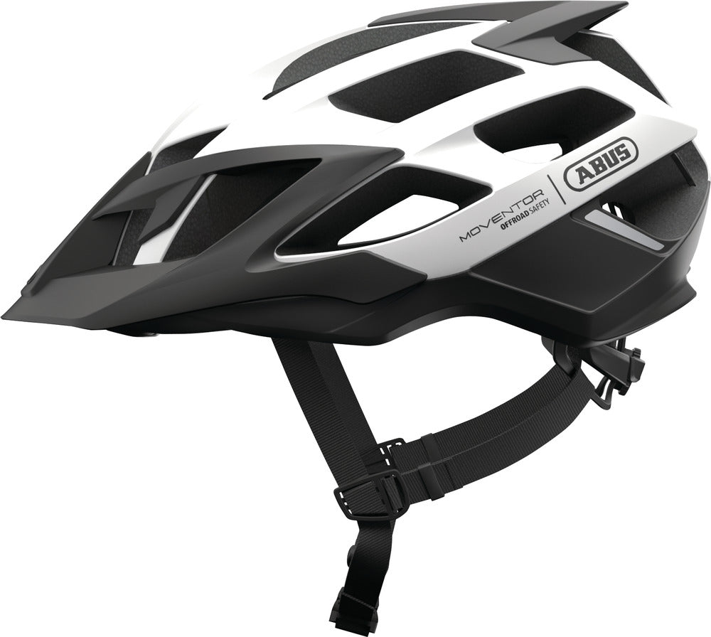 Casco Bicicleta Abus Moventor 2.0 Blanco Brillante