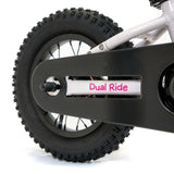 Bicicleta Niño 2 en 1 Dual Ride 14 - White/Pink