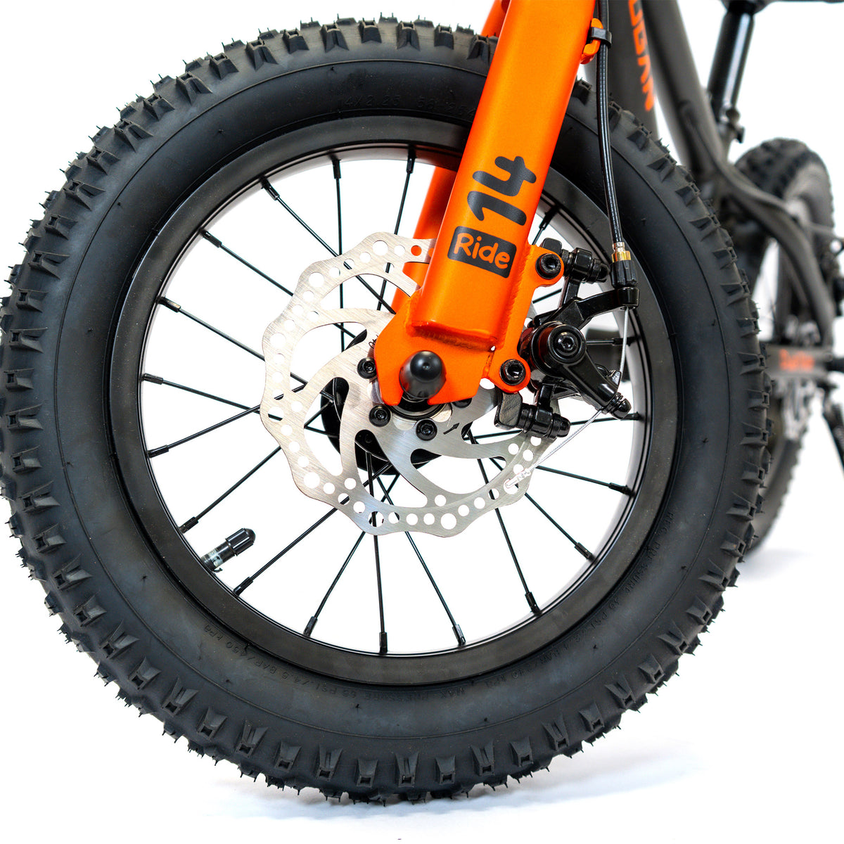 Bicicleta Niño 2 en 1 Dual Ride 14 - Black/Orange