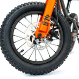 Bicicleta Niño 2 en 1 Dual Ride 14 - Black/Orange