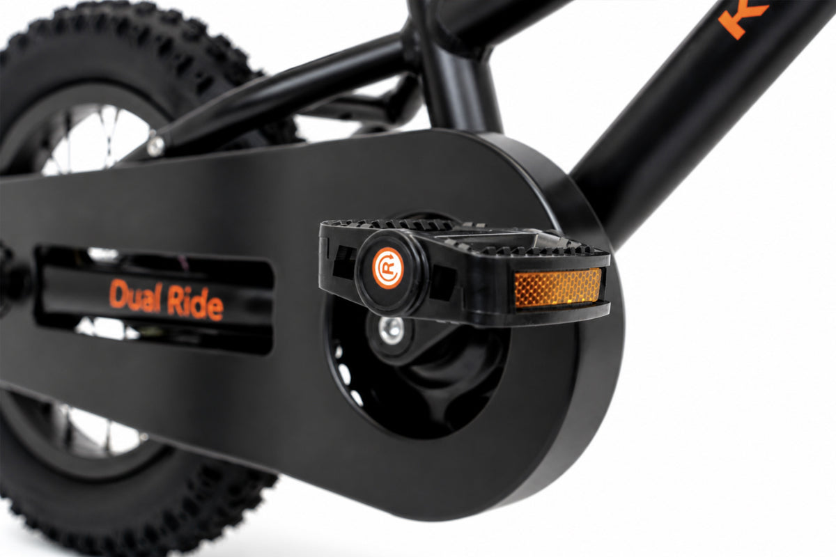 Bicicleta Niño 2 en 1 Dual Ride 12 - Black/Orange