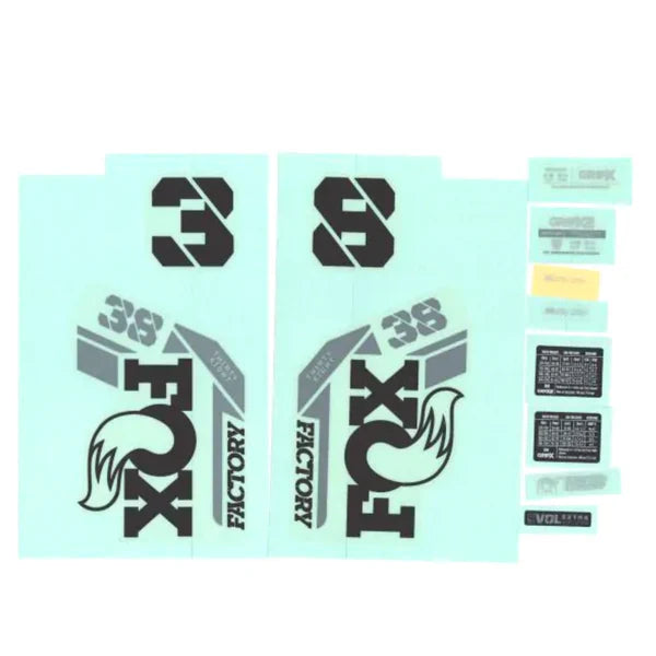 Sticker 2025, 38, F-S, Kashima/Gray Logo Shiny Orange Fork
