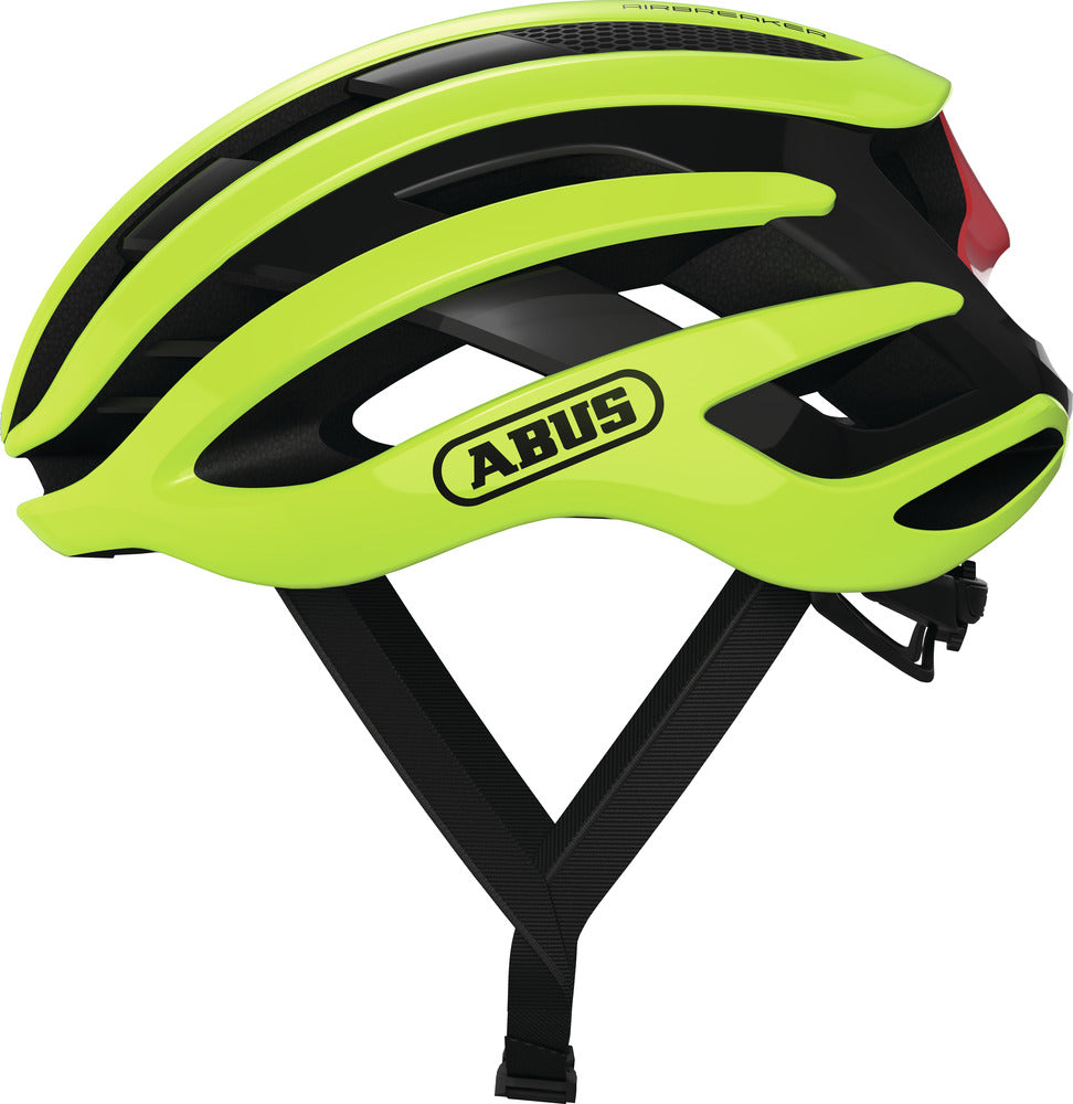 Casco Bicicleta Abus Airbreaker Amar Neon