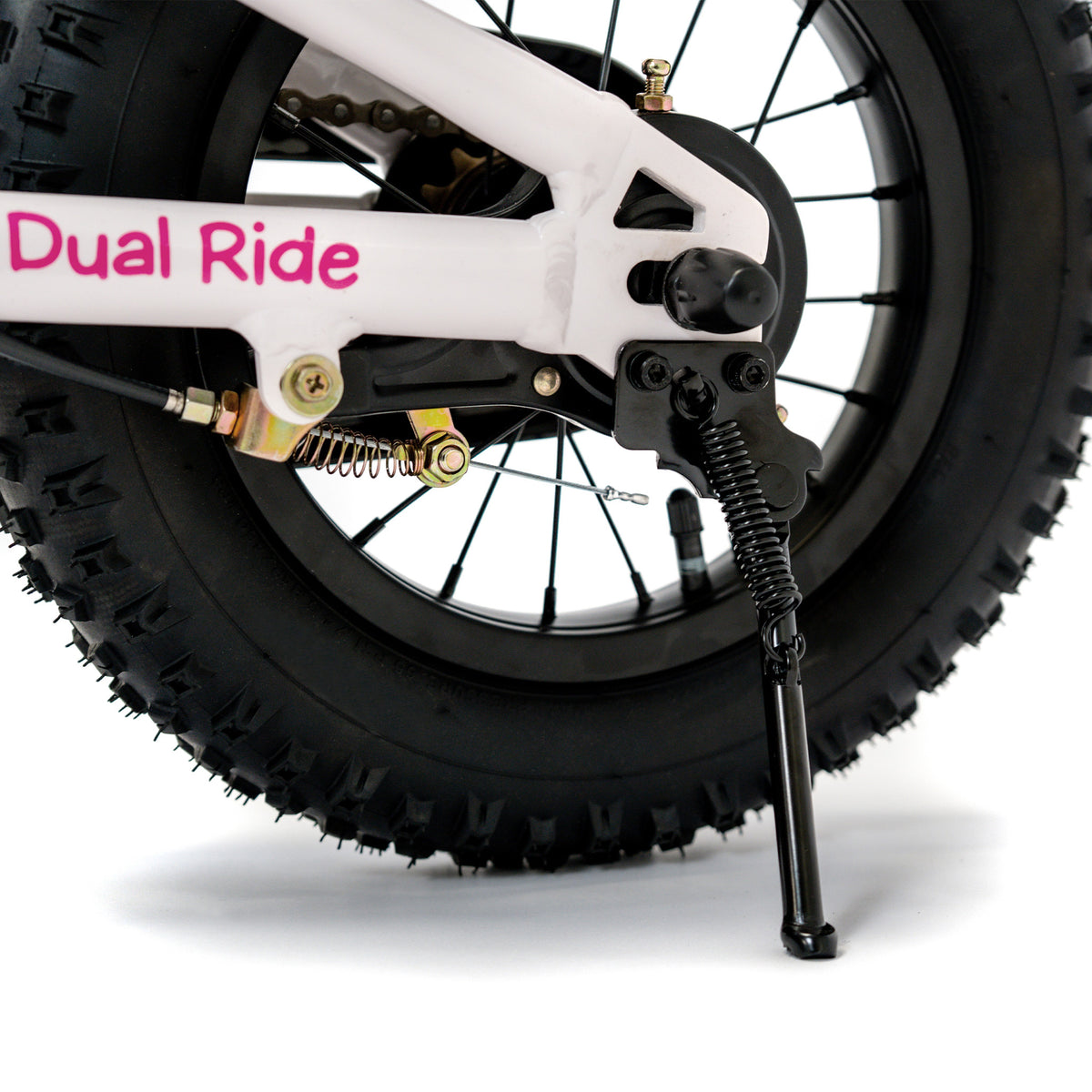 Bicicleta Niño 2 en 1 Dual Ride 14 - White/Pink