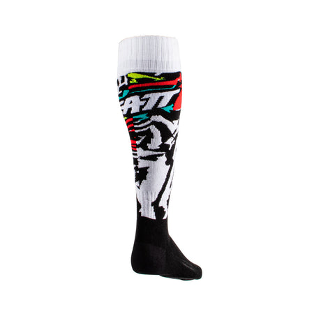 Calcetin Leatt Moto Zebra