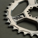 Plato Title CR1 8-Bolt de aluminio 7075 T6