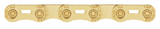 Cadena Ybn E-Bike 12V Flat Top Mk-H12 Ti Gold 126L