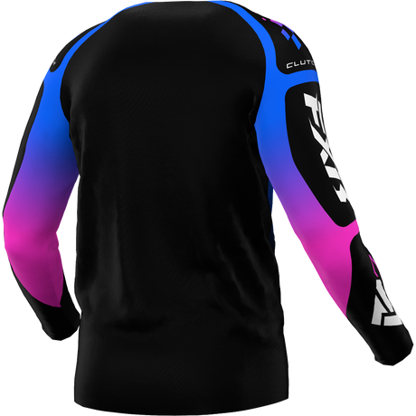 FXR Racing Jersey Fxr Youth Clutch Black/Blue/Pink