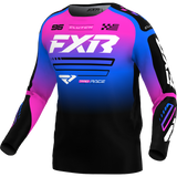 FXR Racing Jersey Fxr Kids Cluth Black/Blue/Pink