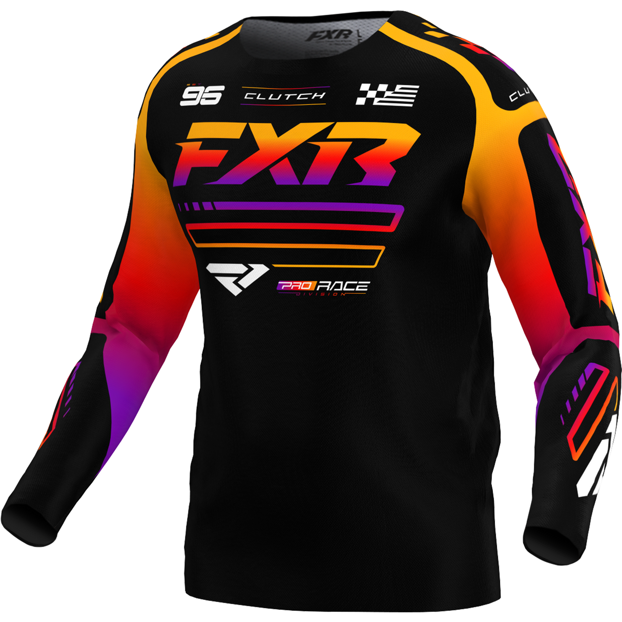 FXR Racing Jersey Fxr Kids Cluth Black/Spectrum