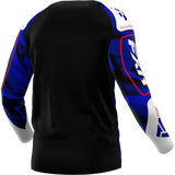 FXR Racing Jersey Fxr Kids Cluth Blue/Camo/Red