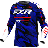 FXR Racing Jersey Fxr Clutch Blue/Camo/Red
