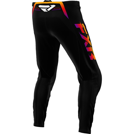 FXR Racing Pantalón Fxr Youth Clutch Black/Spectrum