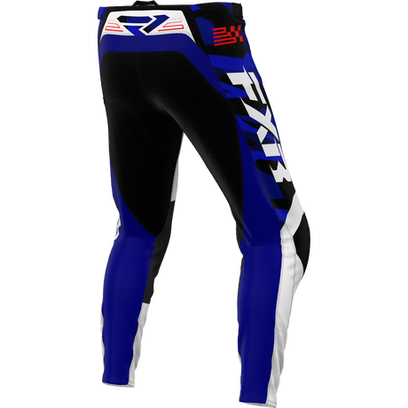 FXR Racing Pantalón Fxr Kids Clutch Blue Camo/Red