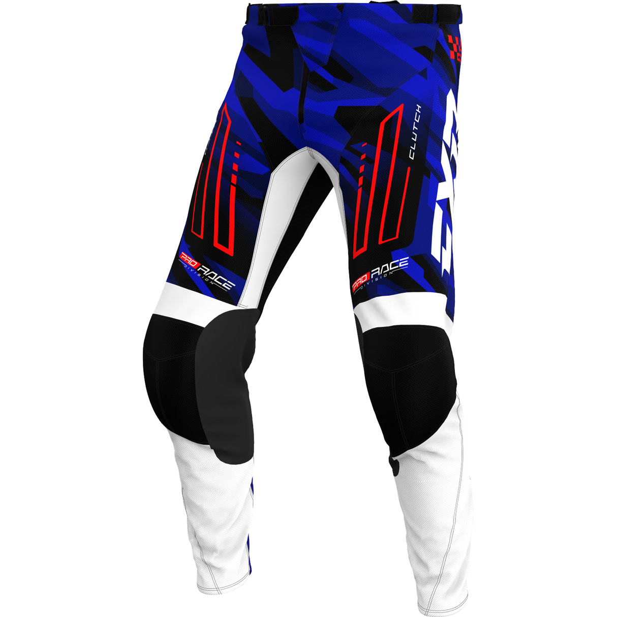 FXR Racing Pantalón Fxr Youth Clutch Blue Camo/Red