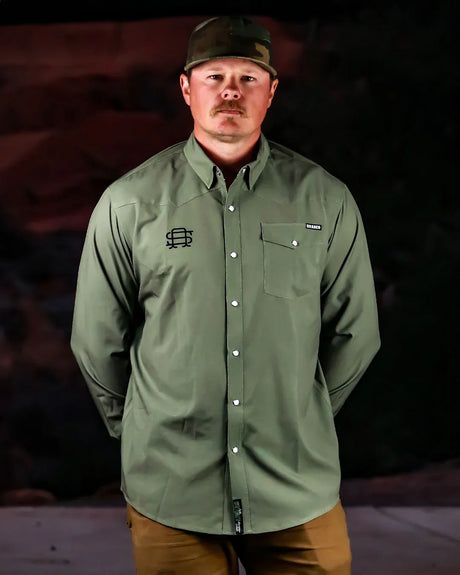 jersey Camisa Dharco Occidental Edición Exclusiva Kyle Strait Verde