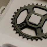 Plato Title CR1 8-Bolt de aluminio 7075 T6