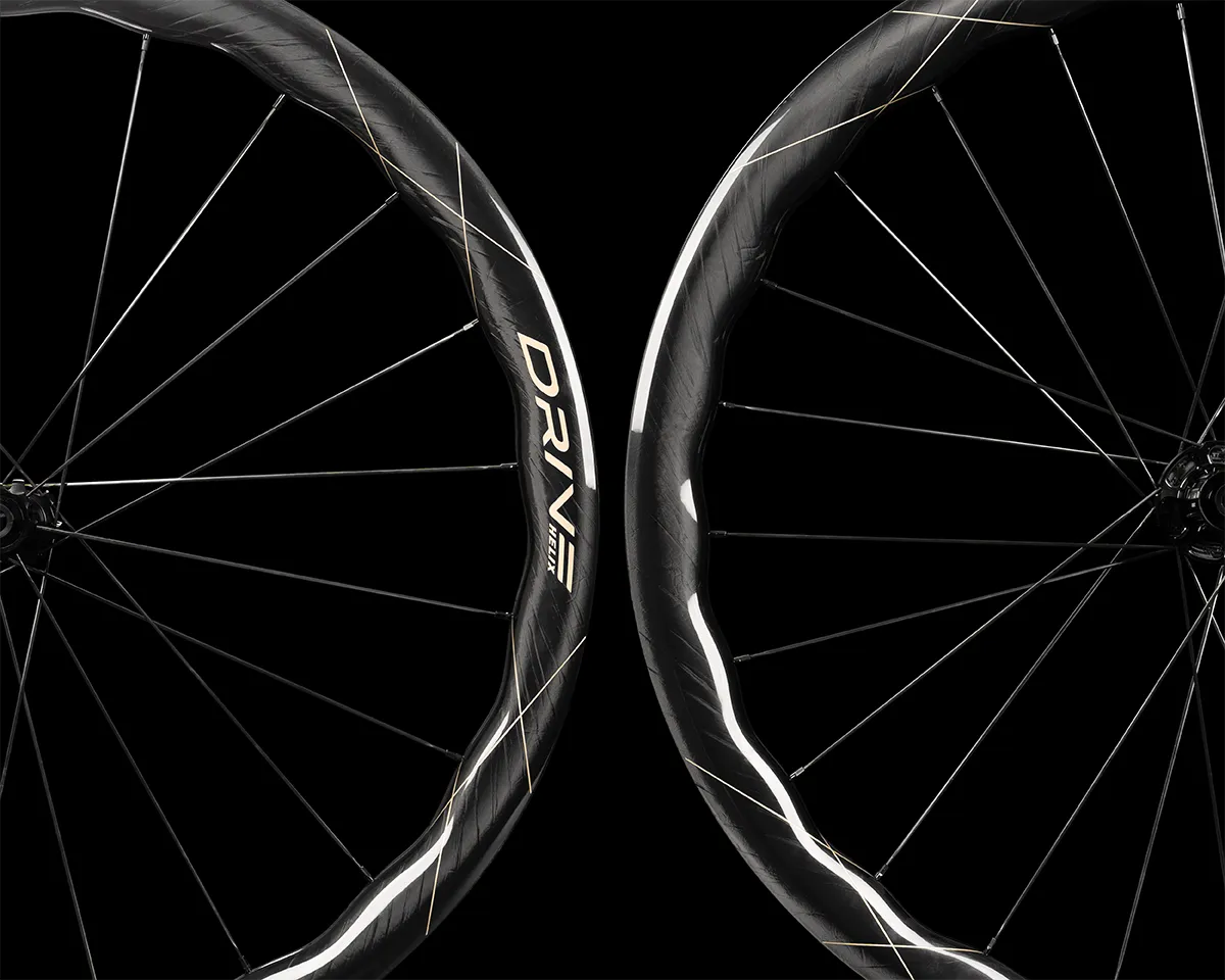 Juego de Ruedas Ruta Elite Wheels Drive Helix 46D SS - Black Decals