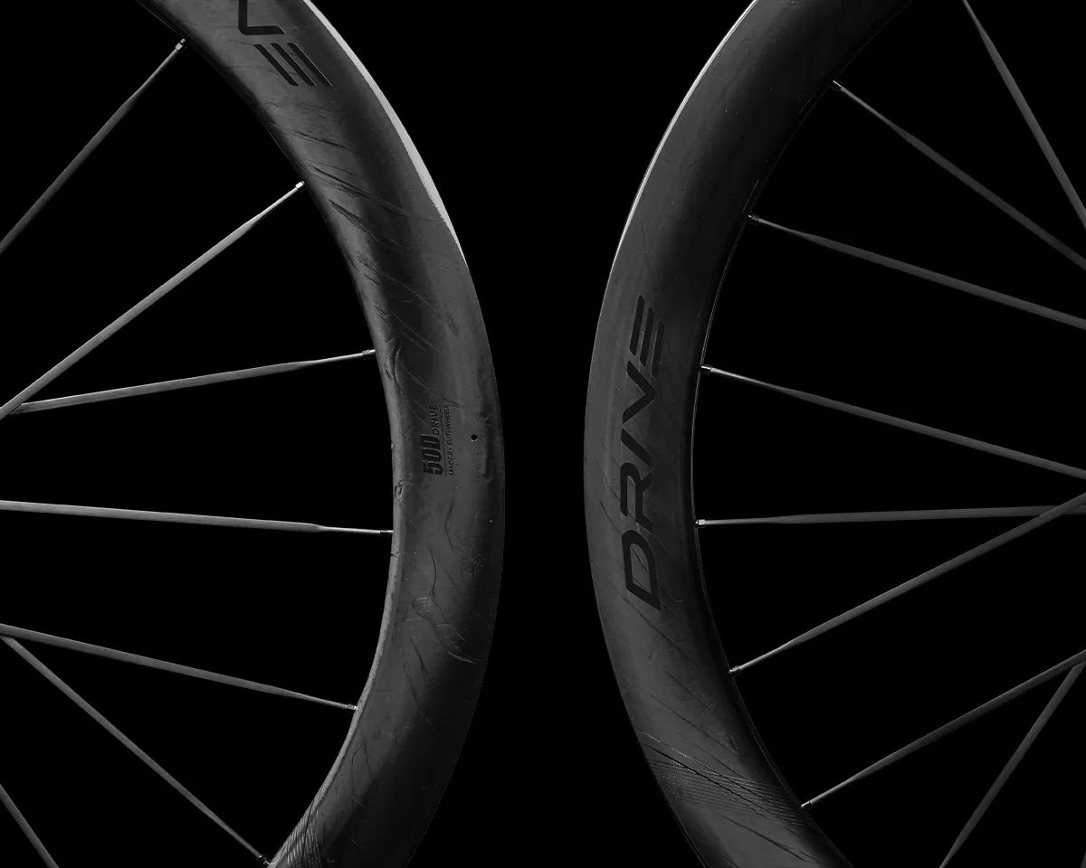 Juego de Ruedas Ruta Elite Wheels Drive 50D II CS - Black Decals