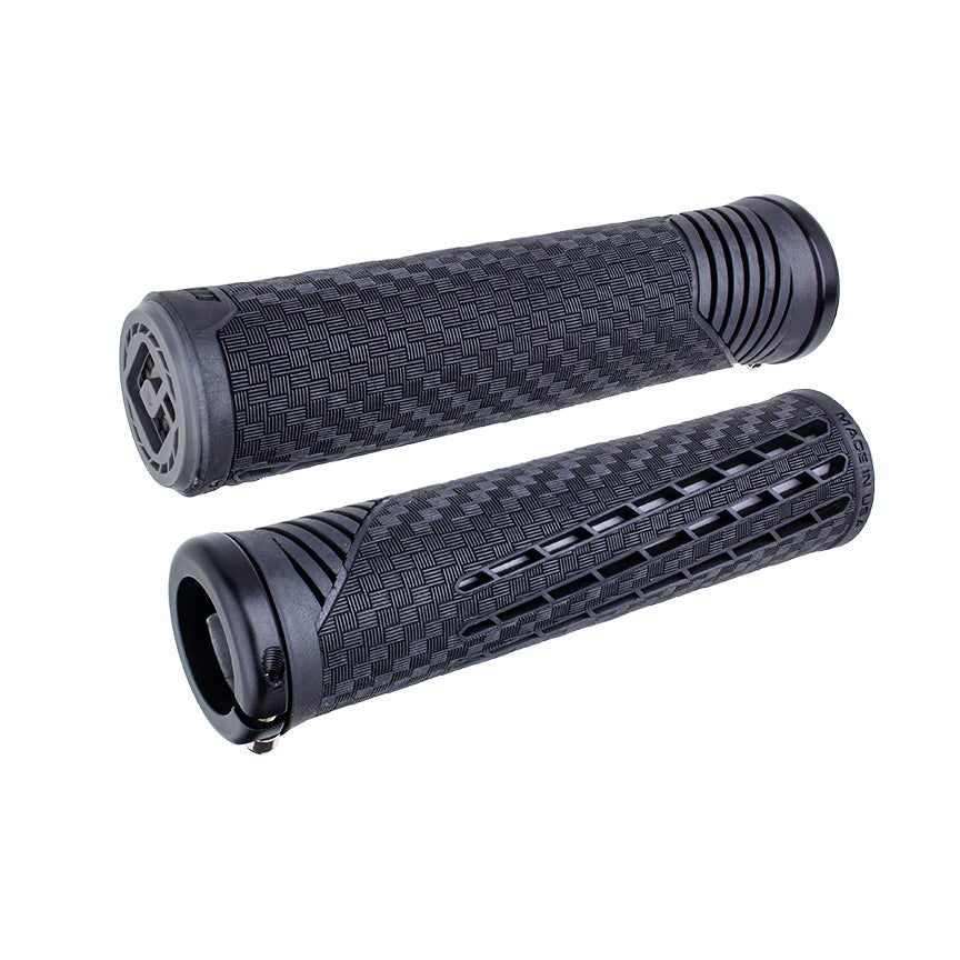 Puños Odi v2.1 Lock-On Pearl Blk/Gpht w/MtB
