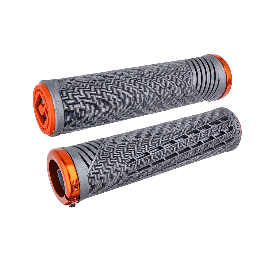 Puños Odi v2.1 Lock-On Lnyx Gray/Org w/Org