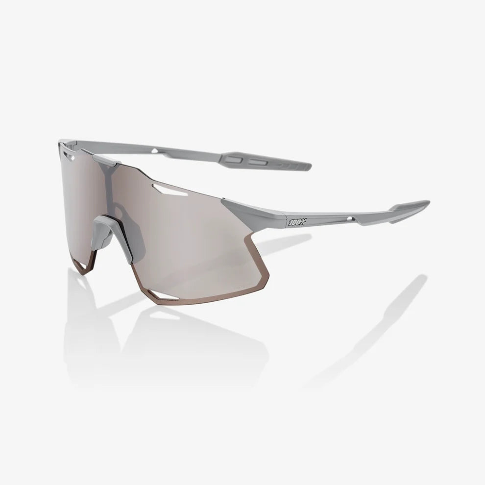 Anteojos 100% Hypercraft Matte Stone Grey - Hiper Silver Mirror Lens