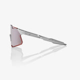 Anteojos 100% Hypercraft Matte Stone Grey - Hiper Silver Mirror Lens