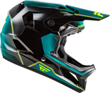 Fly Racing 2026 Rayce Repeat Bicycle Helmet Black/Teal/Hi-Vis