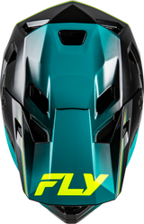 Fly Racing 2026 Rayce Repeat Bicycle Helmet Black/Teal/Hi-Vis
