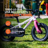 Bicicleta Niño 2 en 1 Dual Ride 12 - White/Pink