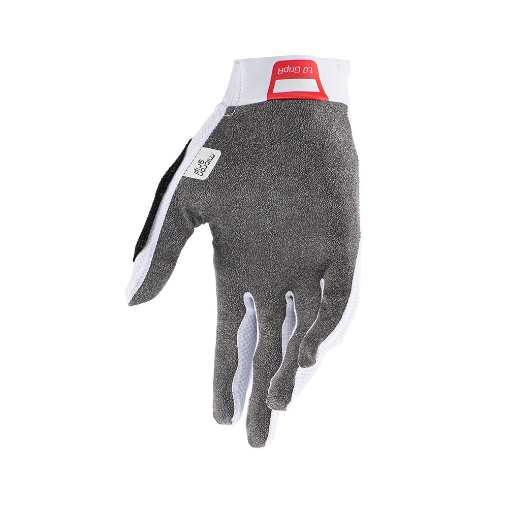 Guantes Leatt MTB 1.0 GripR Blanco/Gris