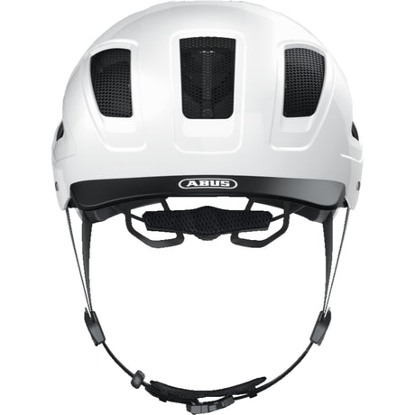 Casco Bicicleta Abus Hyban 2.0 Blan Pola