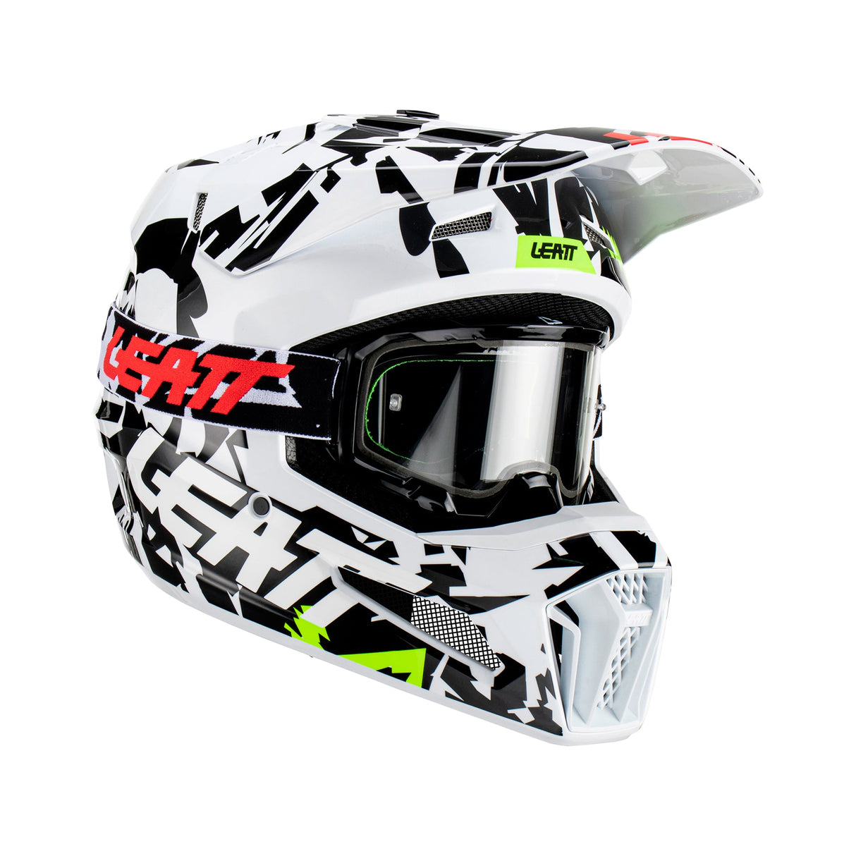 Kit Casco Leatt Moto 3.5 V23 Zebra